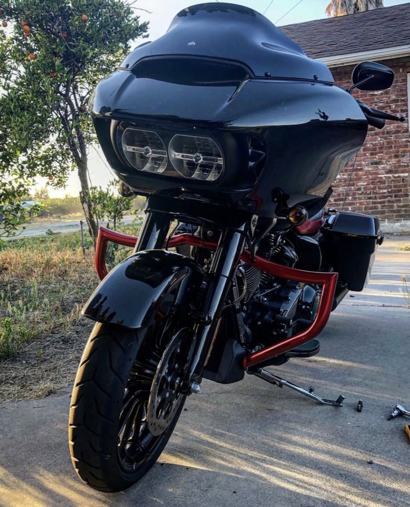 SANTORO / VINDIKTA FTP ENGINE GUARD - Harley Engine Guard, image size:829x1024