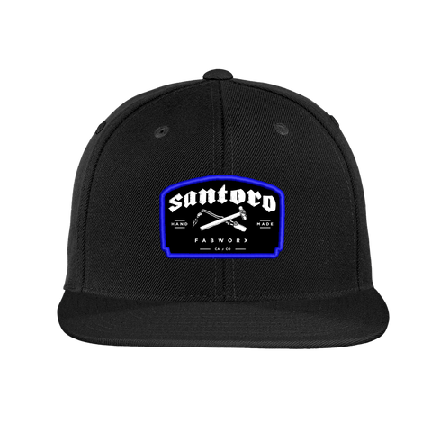 Santoro Fabworx Classic Snapback Hats - Blue