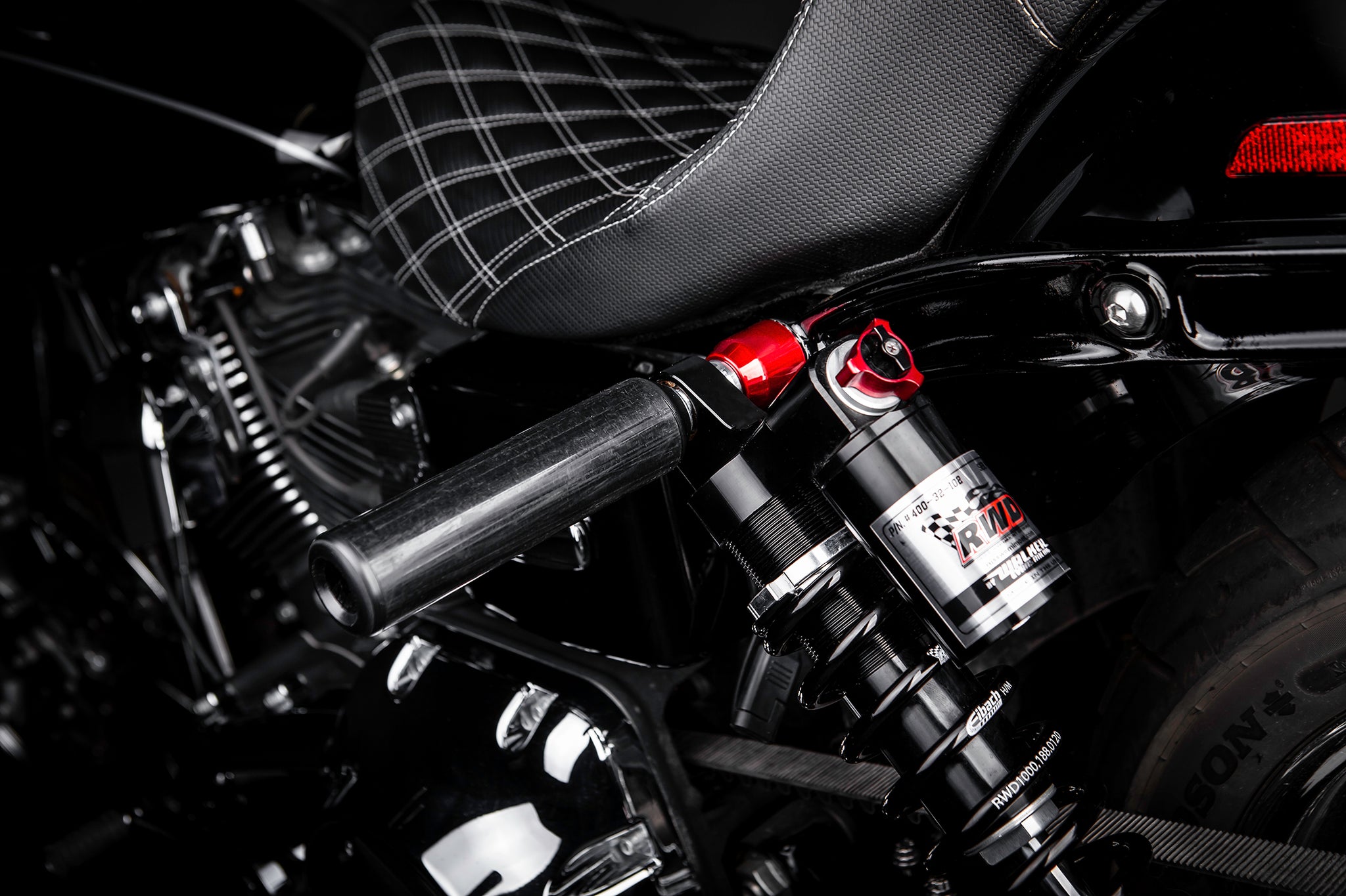 Dyna Rear Shock Mounts - Harley Shocks